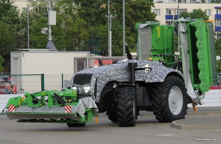 Создание беспилотного трактора BELARUS от МТЗ