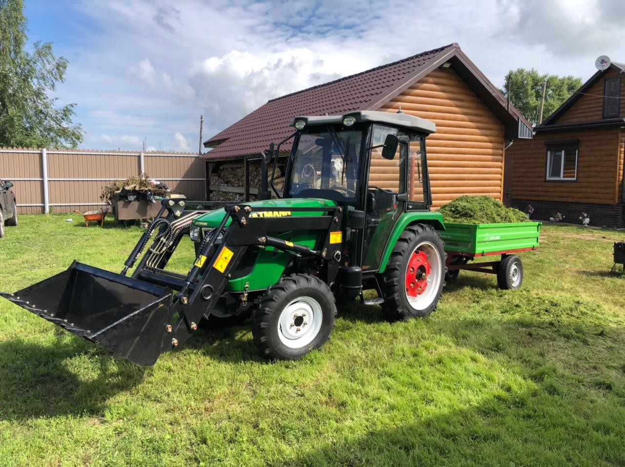 Беспилотный минитрактор Catmann Robomatic Беспилотный минитрактор от Catmann