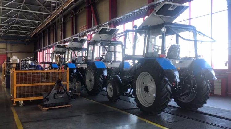 Трактор с газовым двигателем Газомоторный трактор