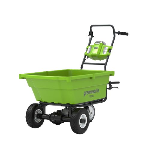 Аккумуляторная садовая тележка Greenworks G40GCK4 40В