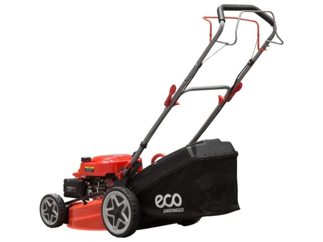 Газонокосилка бензиновая ECO LG-735 самоходная (6.0 л.с., шир. 51 см, самоходная, авт.заслонка, мульчир., стальн. корпус, травосборник 70 л) (LG-735)