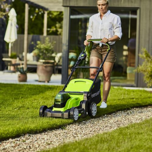 Газонокосилка Greenworks G24X2LM41 24V (41 см) аккумуляторная, без АКБ и ЗУ