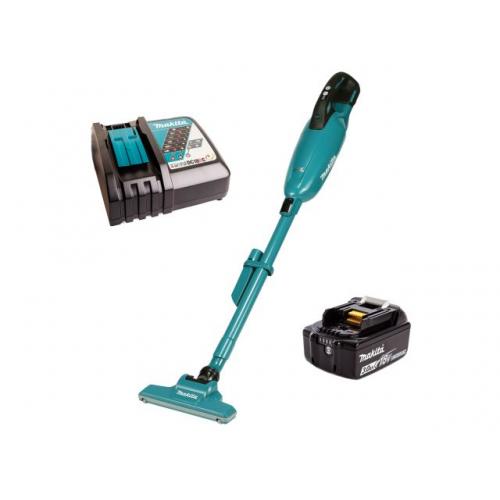 Аккум. пылесос MAKITA LXT DCL284FRF в кор. (18.0 В, 1 акк., 3.0 А/ч, Li-Ion, ЗУ, 0.73 л, самоочистка: нет) (DCL284FRF)